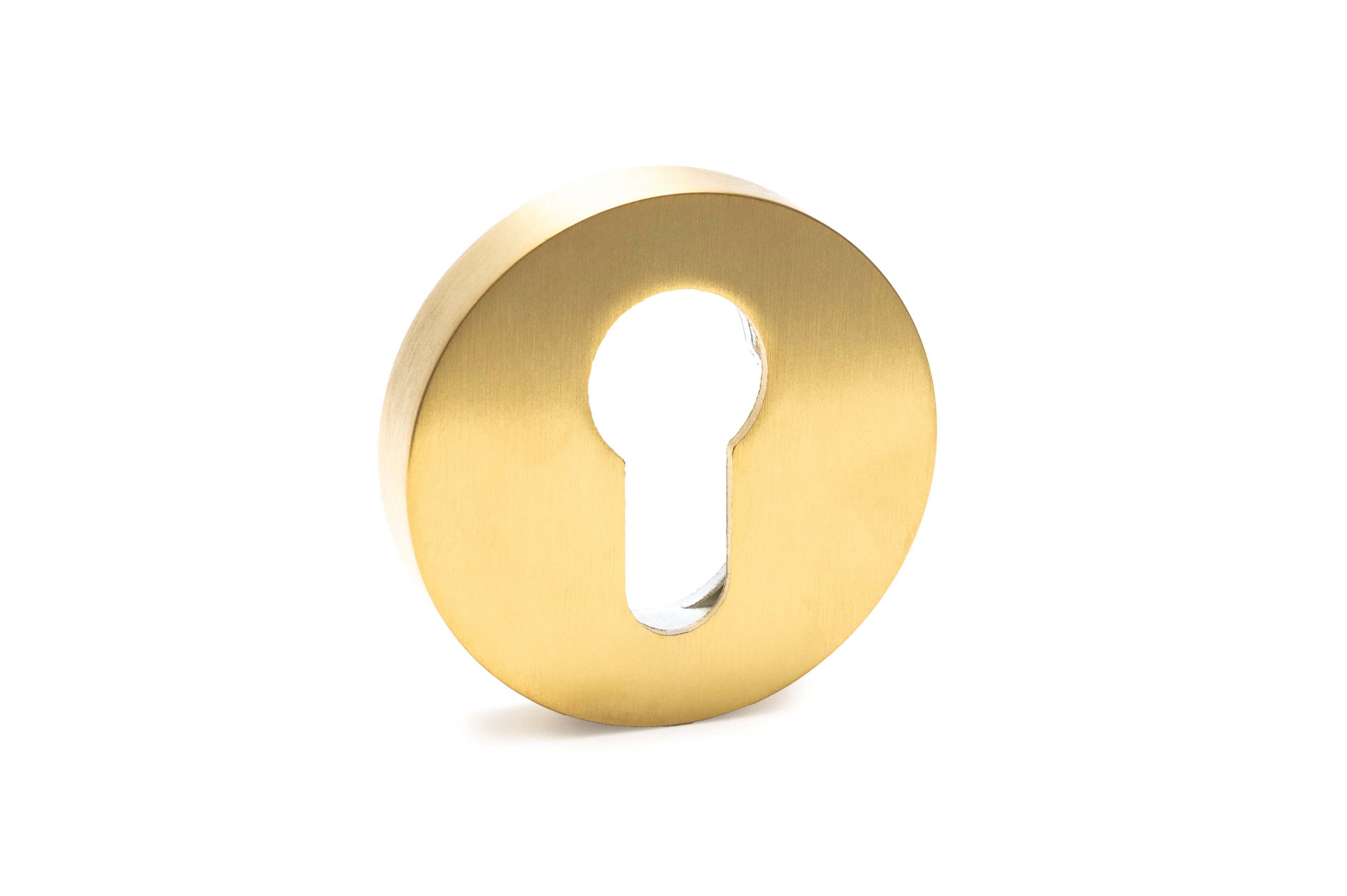 Nyckelhålsformad nyckelskylt Guld - Knokkbeslag